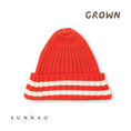 Gallery viewerに画像を読み込む, <GROWN> Organic Striped Pixie Beanie Tomato （6M-6Y）
