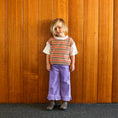 Gallery viewerに画像を読み込む, <GROWN> Organic Striped Vest（6M-6Y）
