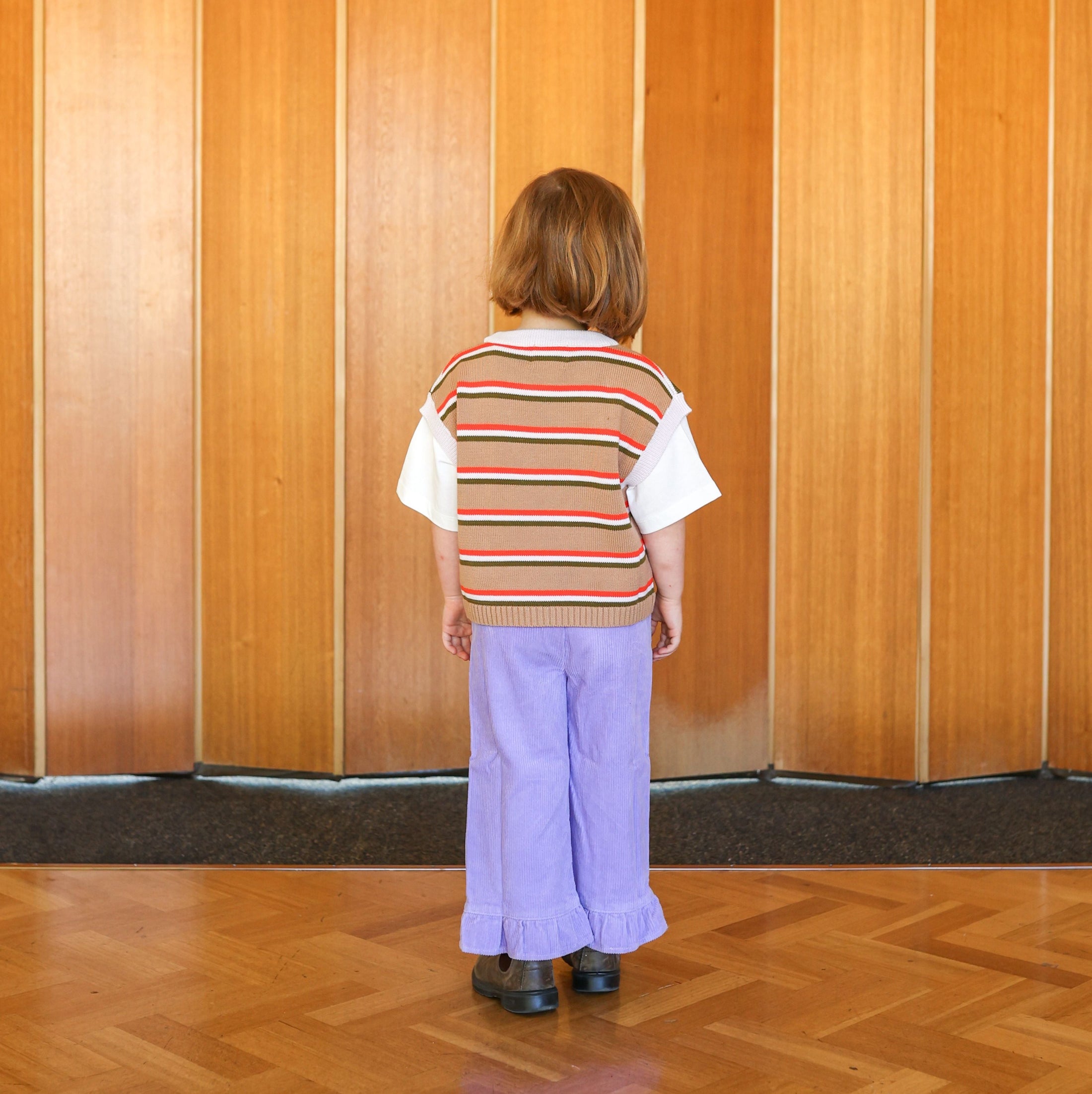 <GROWN> Organic Striped Vest（6M-6Y）