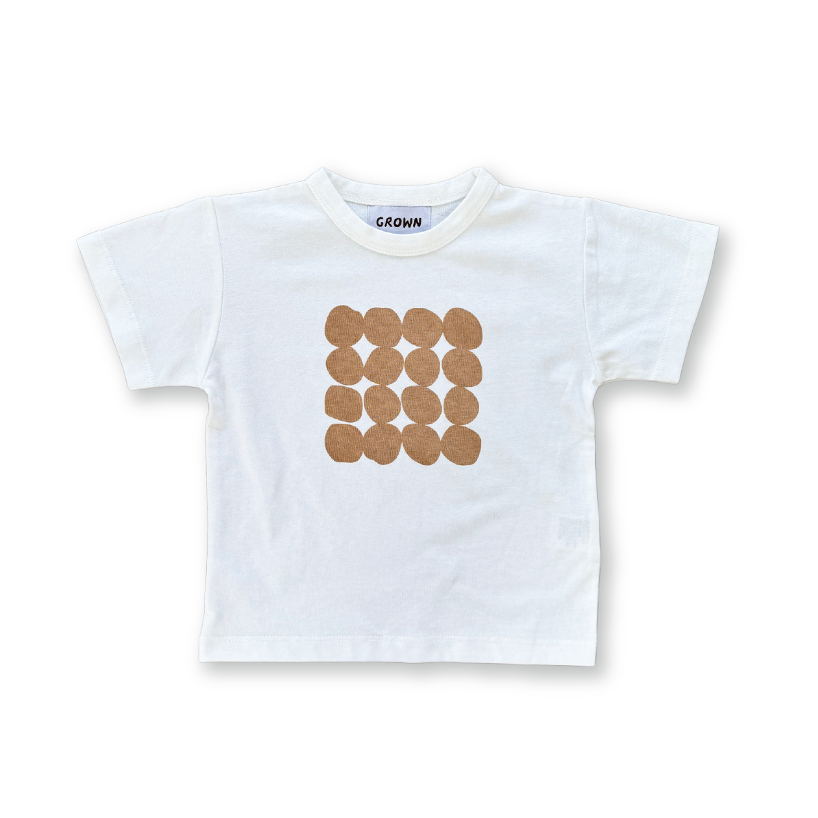 <GROWN> Organic Pebble Tee Clay（6M-7Y）