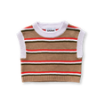 Gallery viewerに画像を読み込む, <GROWN> Organic Striped Vest（6M-6Y）
