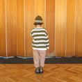 Gallery viewerに画像を読み込む, <GROWN>Organic 7-Stripe Long Sleeve Tee Herb（6M-6Y）
