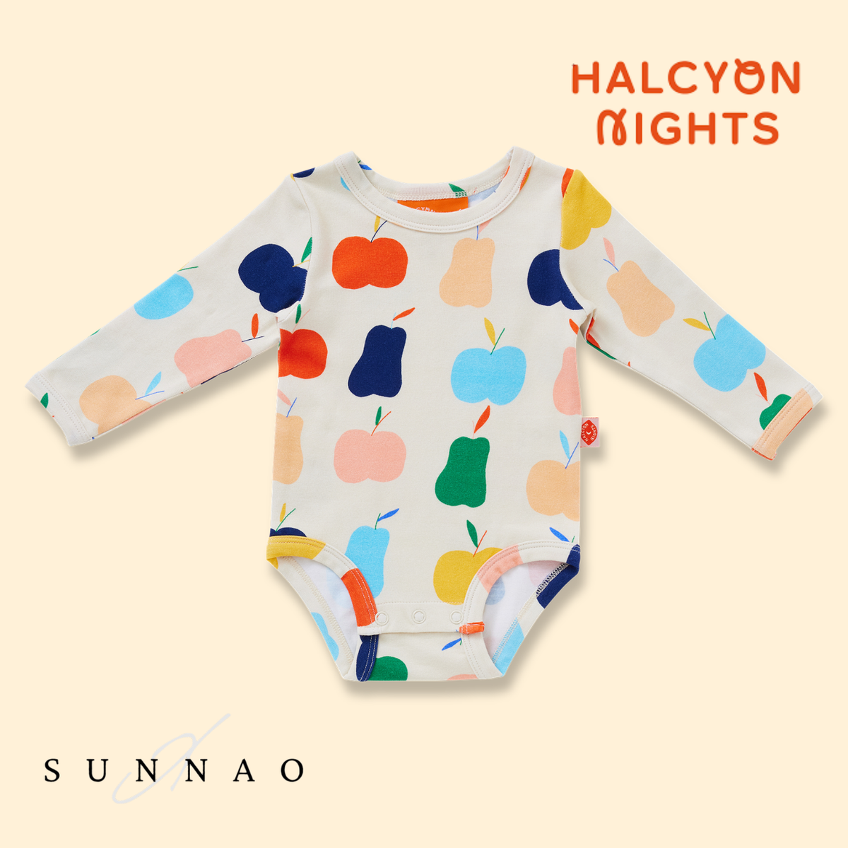 <Halcyon Nights> Long Sleeve Bodysuit - Tiny Orchard