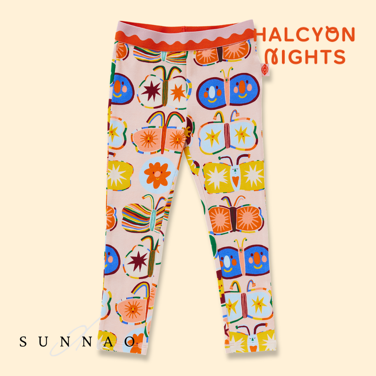 <Halcyon Nights> Kids Legging - Flutterby