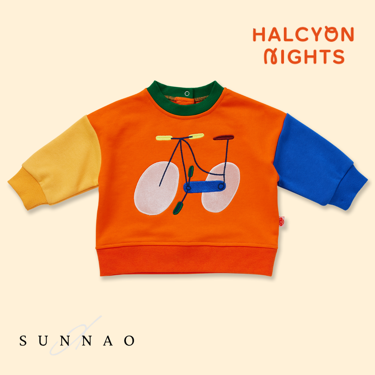 <Halcyon Nights> Fleece Sweater - Pedal Pals
