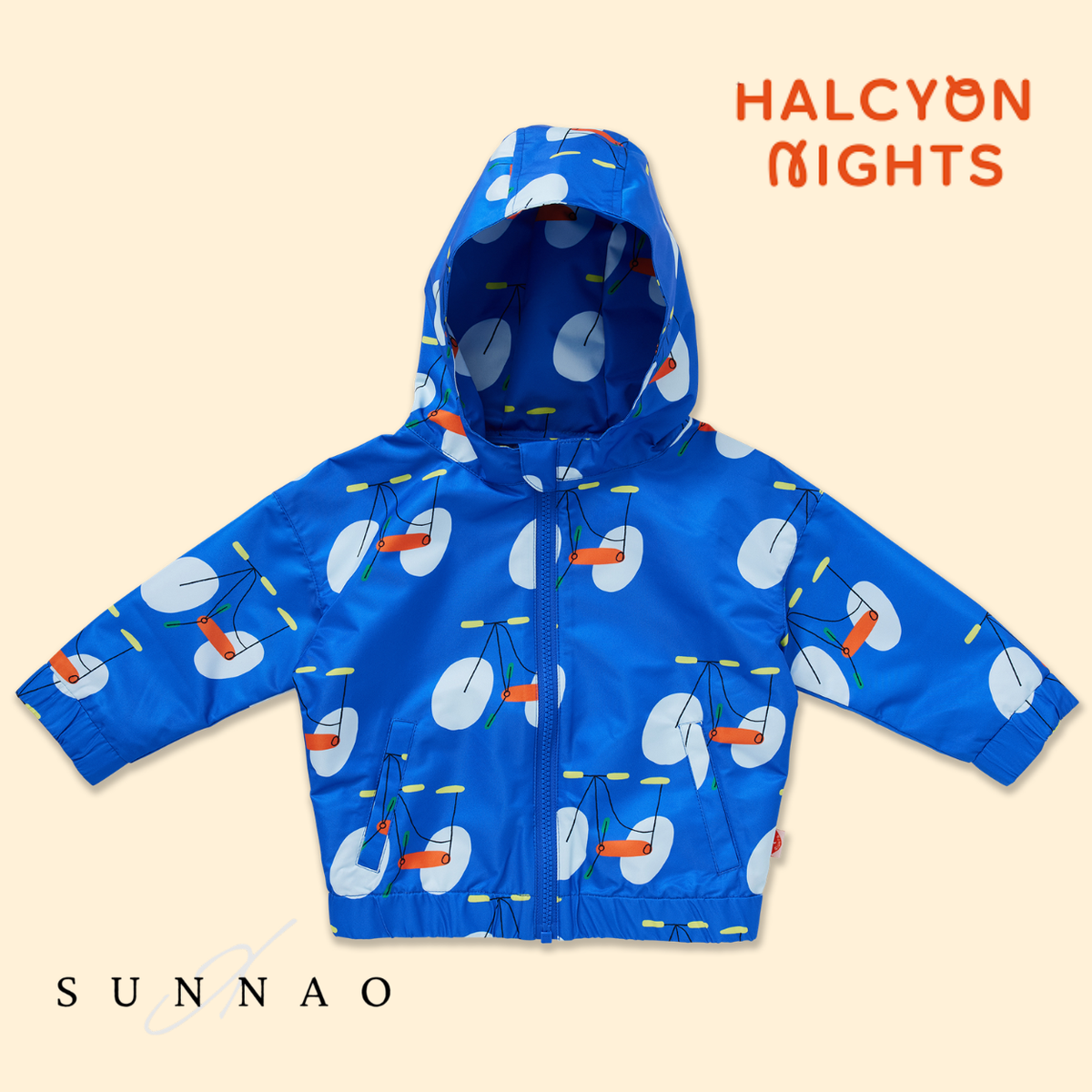 <Halcyon Nights> Spray Jacket - Pedal Pals