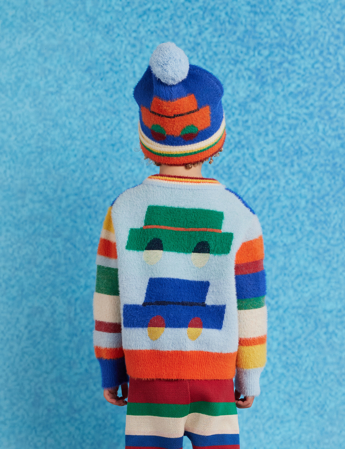 <Halcyon Nights> Fluffy Knit Vest - Beep Beep