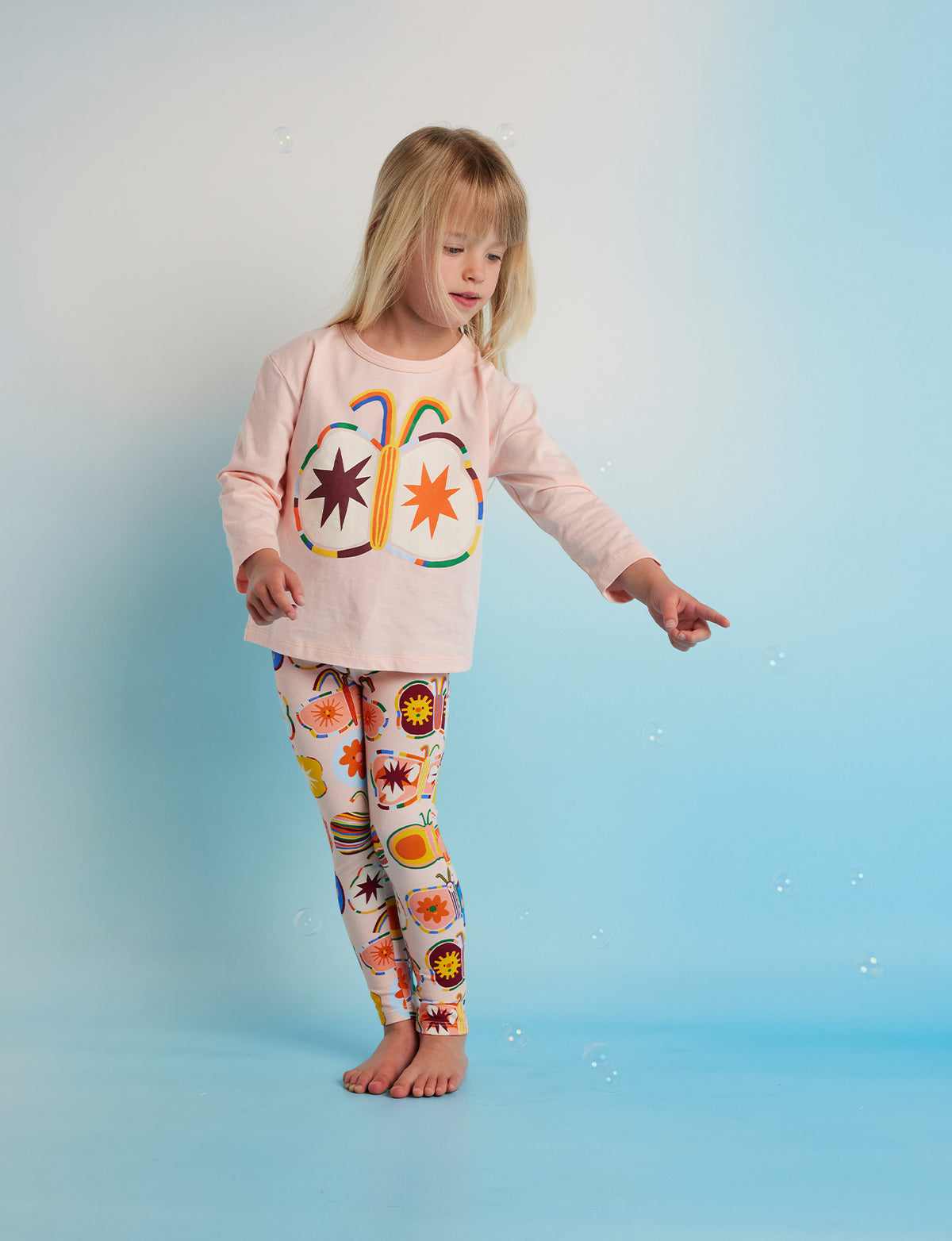 <Halcyon Nights> Kids Legging - Flutterby
