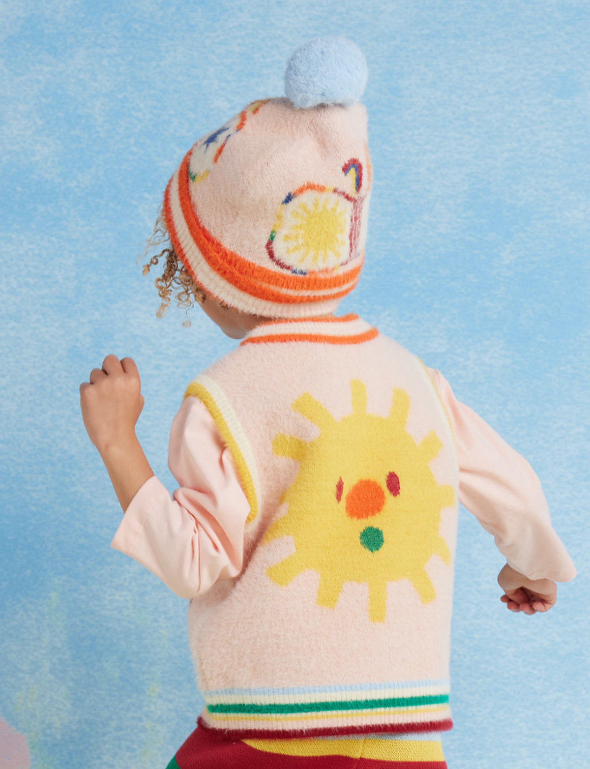 <Halcyon Nights> Fluffy Knit Vest - Flutterby