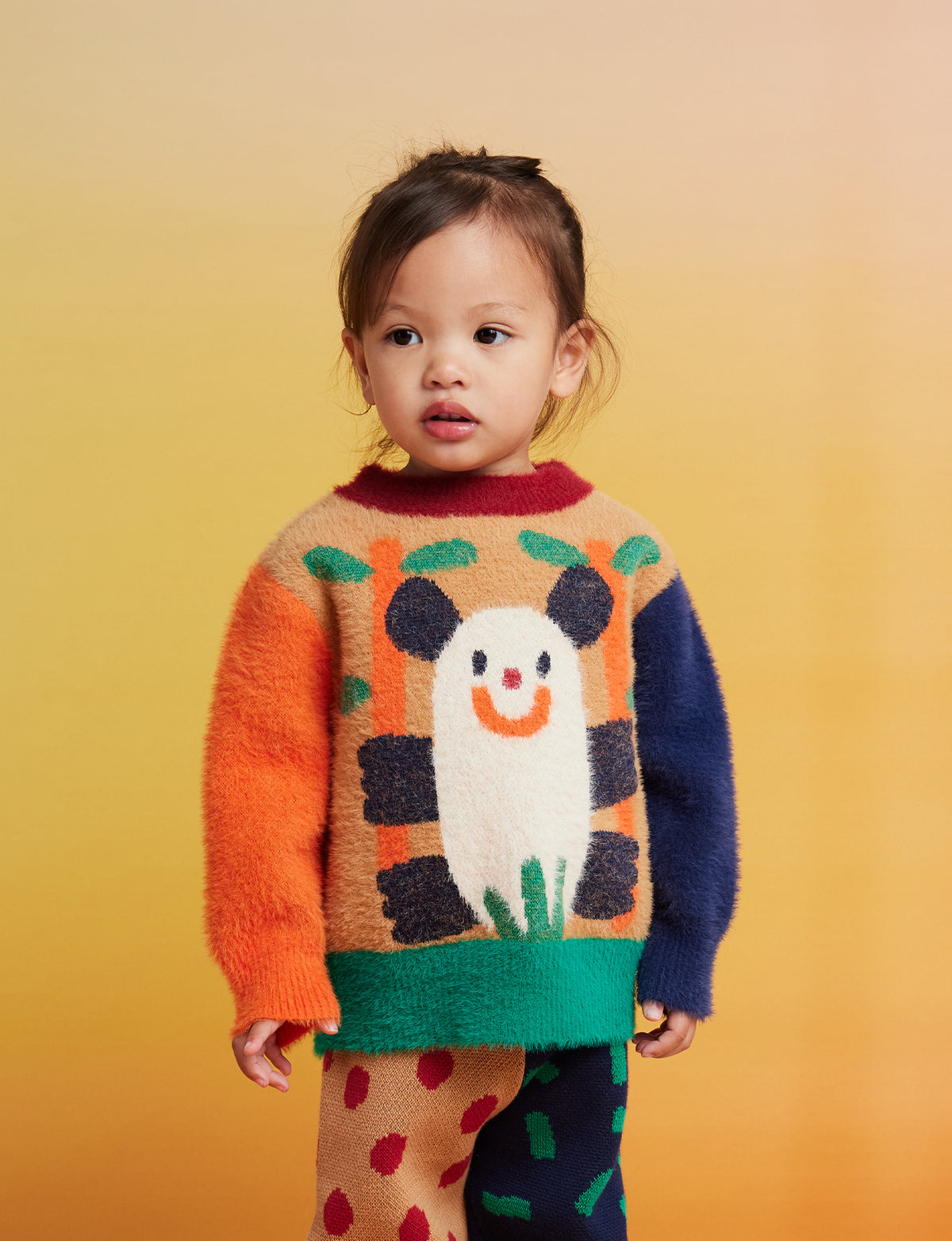 <Halcyon Nights> Fluffy Knit Jumper - Zoo Crew