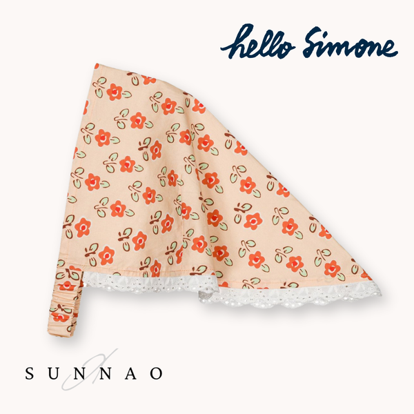 <hello simone> Fifi Fichu Sablet Apricot