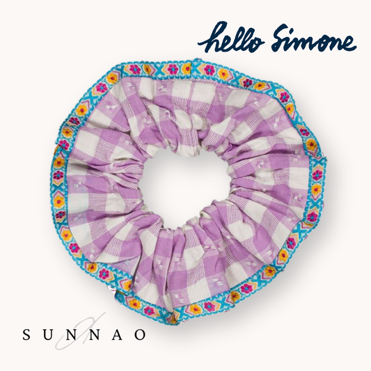 <hello simone> Chouchou hair band Bloom