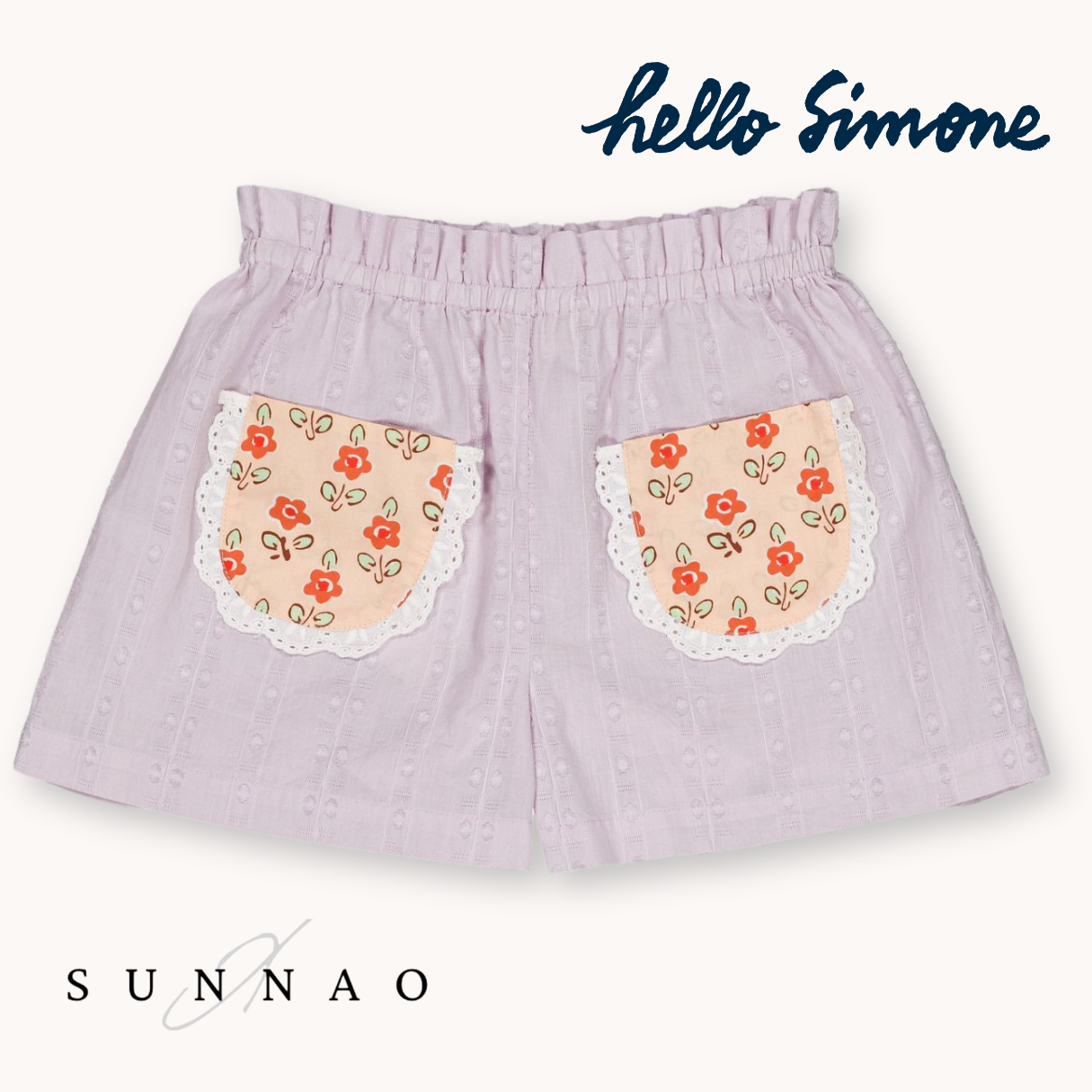 <hello simone> Dalhia short Lavender