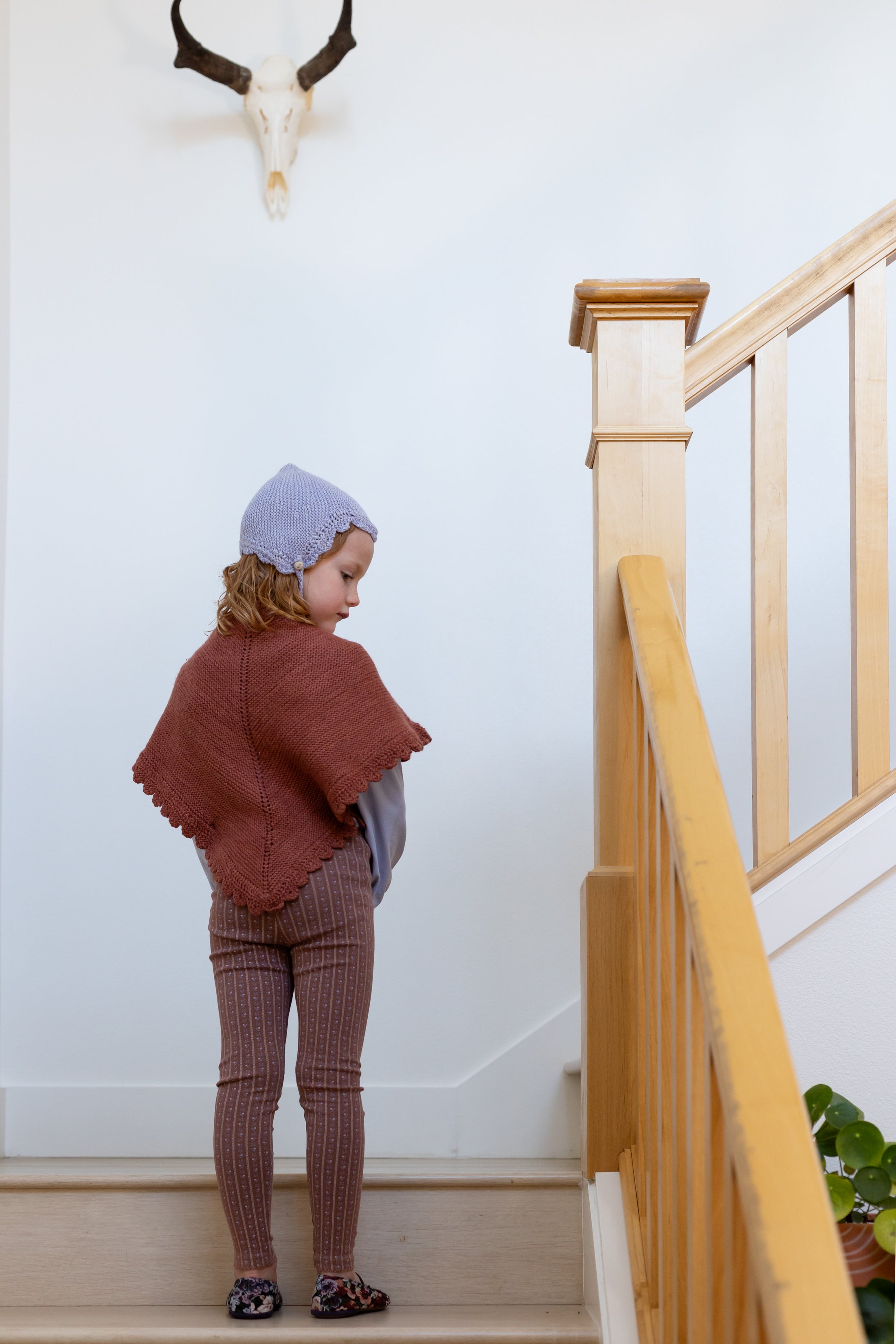 <iver and isla>  pima legging - wallpaper lace floral