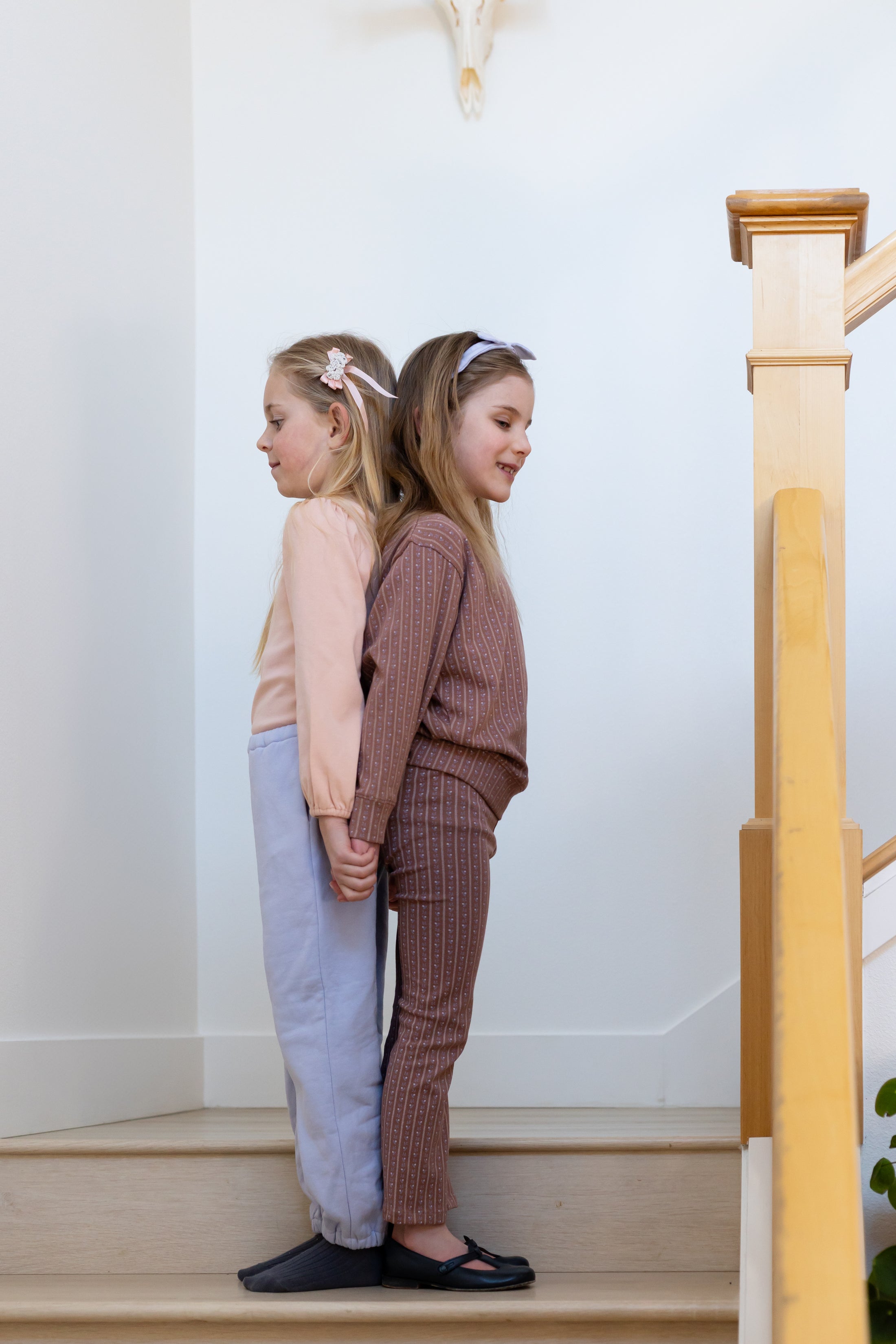 <iver and isla>  pima legging - wallpaper lace floral