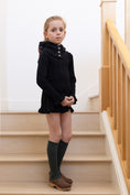 Load image into Gallery viewer, <iver and isla>  pointelle frill skirted bloomer - noir
