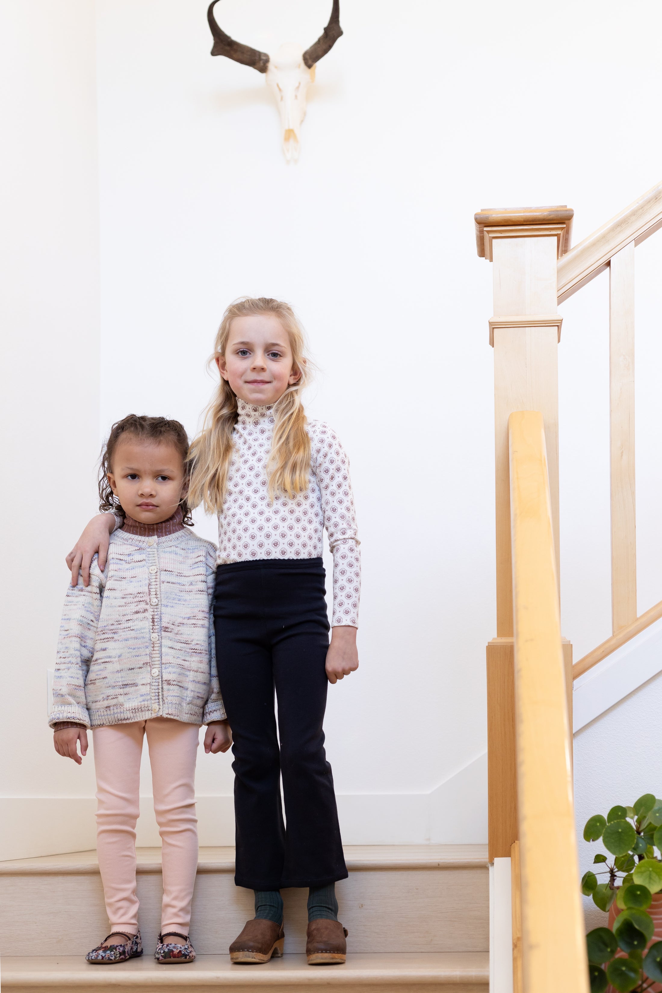 <iver and isla> pima snap turtleneck - cameo