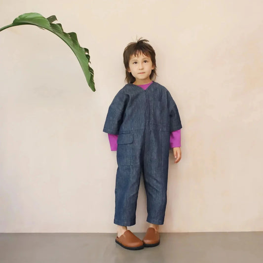 <Studio Koter> RAE ROUNDED OVERALL BOILERSUIT（12M-7Y）