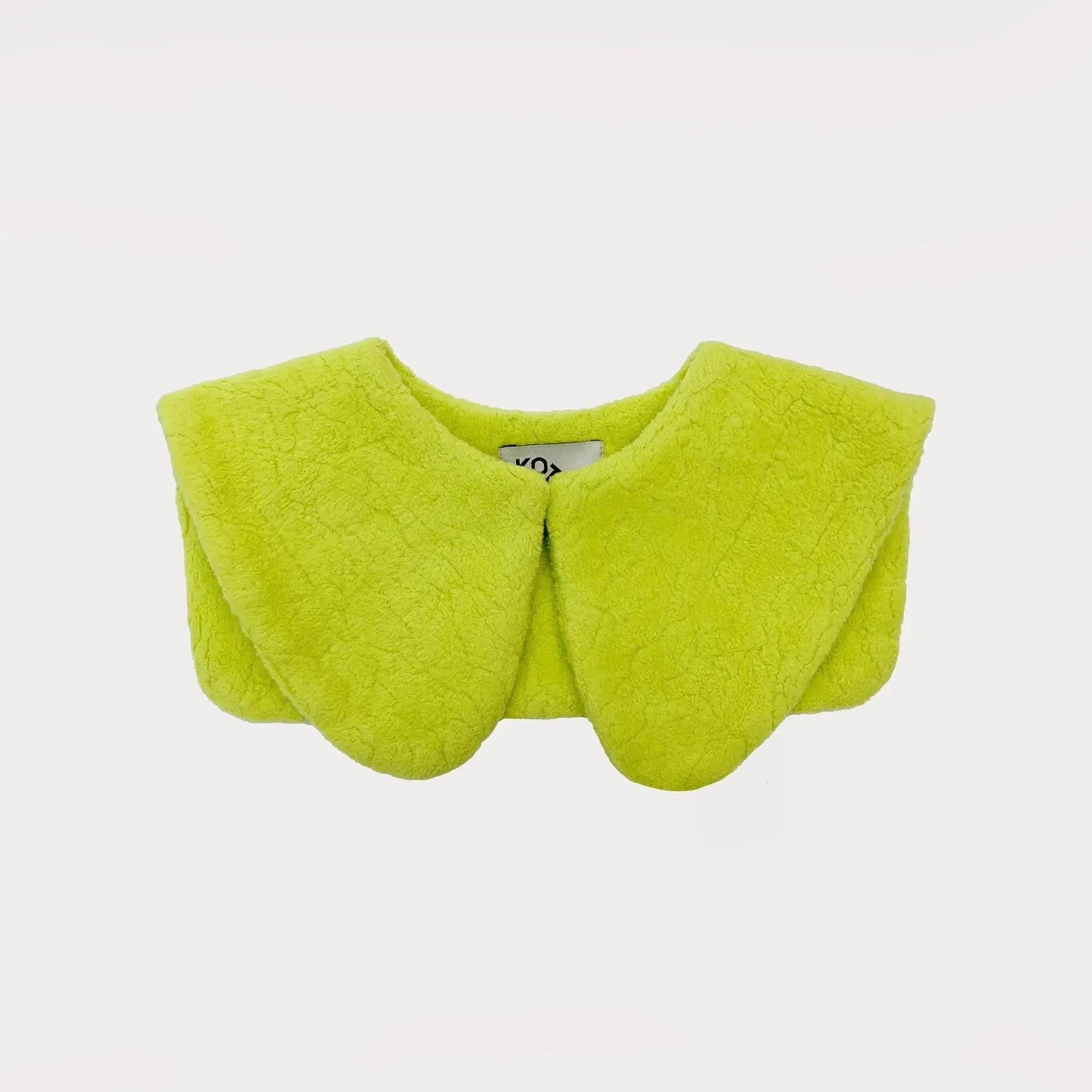 <Studio Koter> ATLAS TEDDY FLEECE COLLAR - GREEN