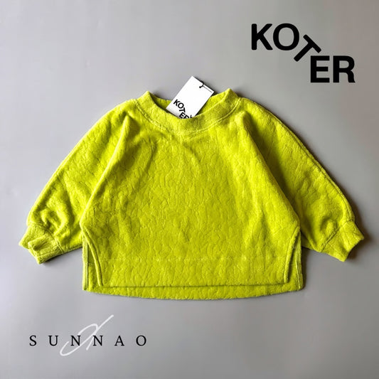 <Studio Koter> RIVERSON TEDDY SWEATSHIRT（4-5Y）