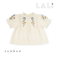 Gallery viewerに画像を読み込む, <Lali> Luna Top in Opaline Linen（2-5Y）
