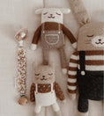 Load image into Gallery viewer, <main sauvage> Lamb knit toy - Oat overalls</main>
