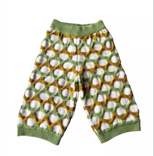 <MABLI> Tonnau Pants - Fern/Sand/Cerignola（6Y）