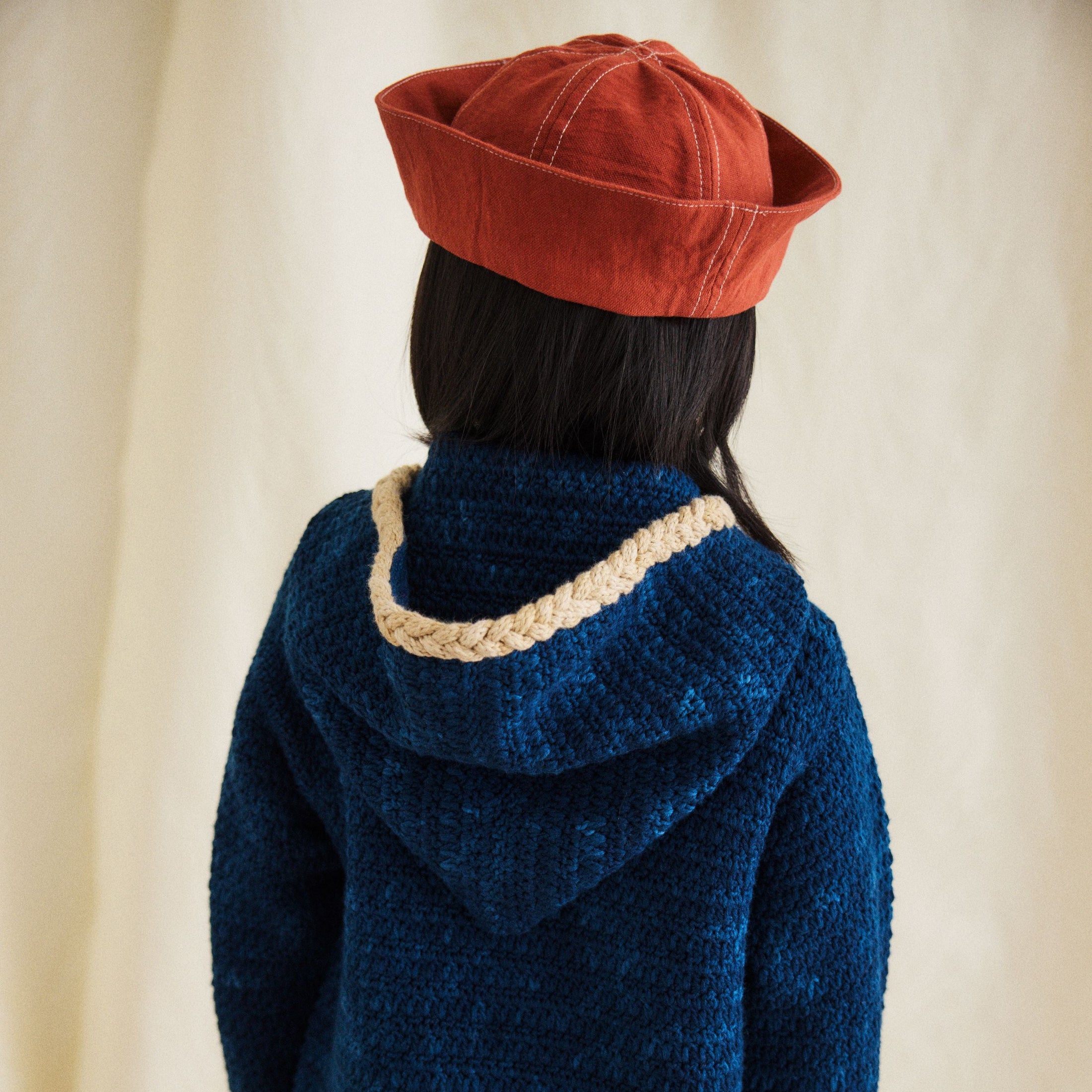 <Misha&Puff> Sunfish Sailor Hat - Claystone（2-8Y）