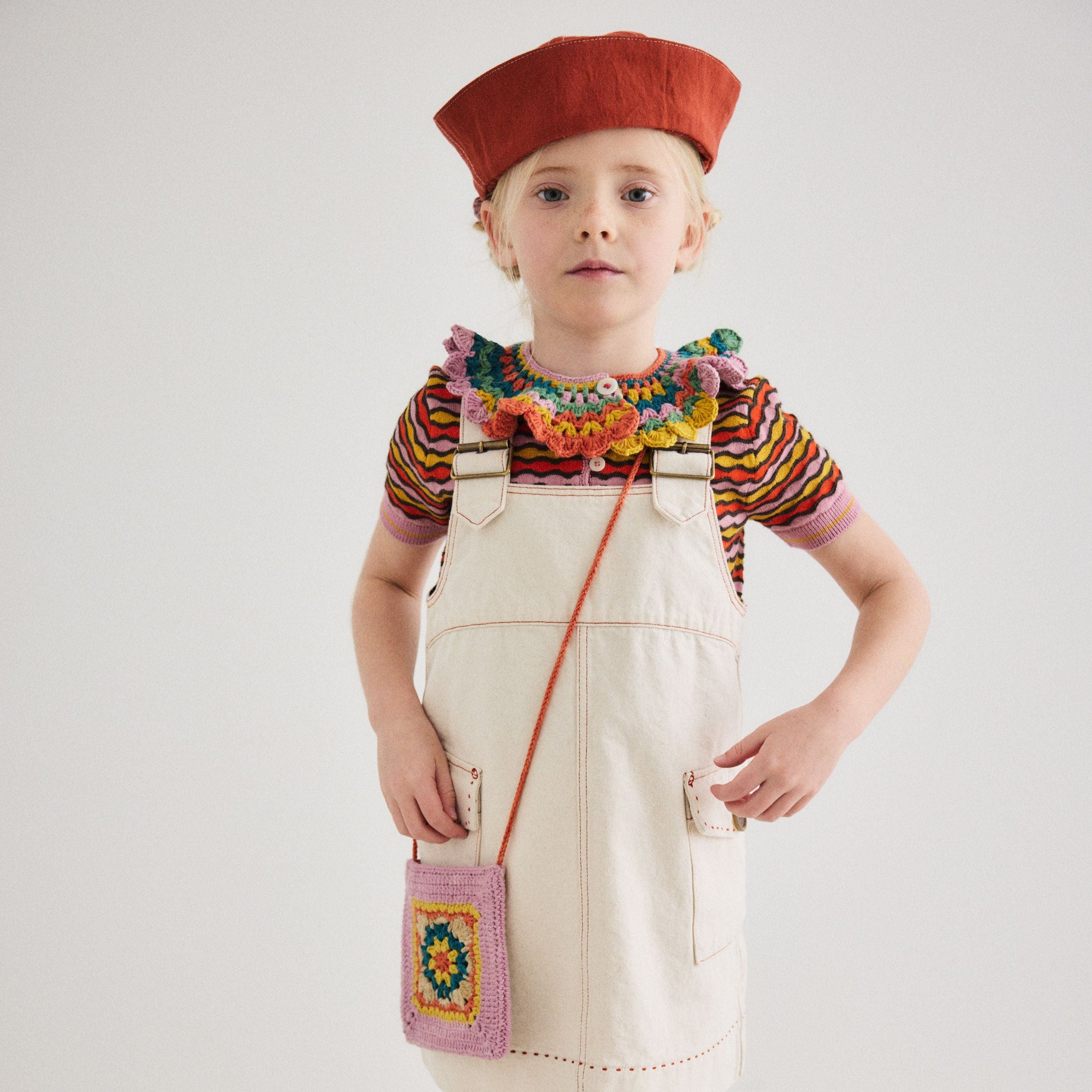 <Misha&Puff> Sunfish Sailor Hat - Claystone（2-8Y）