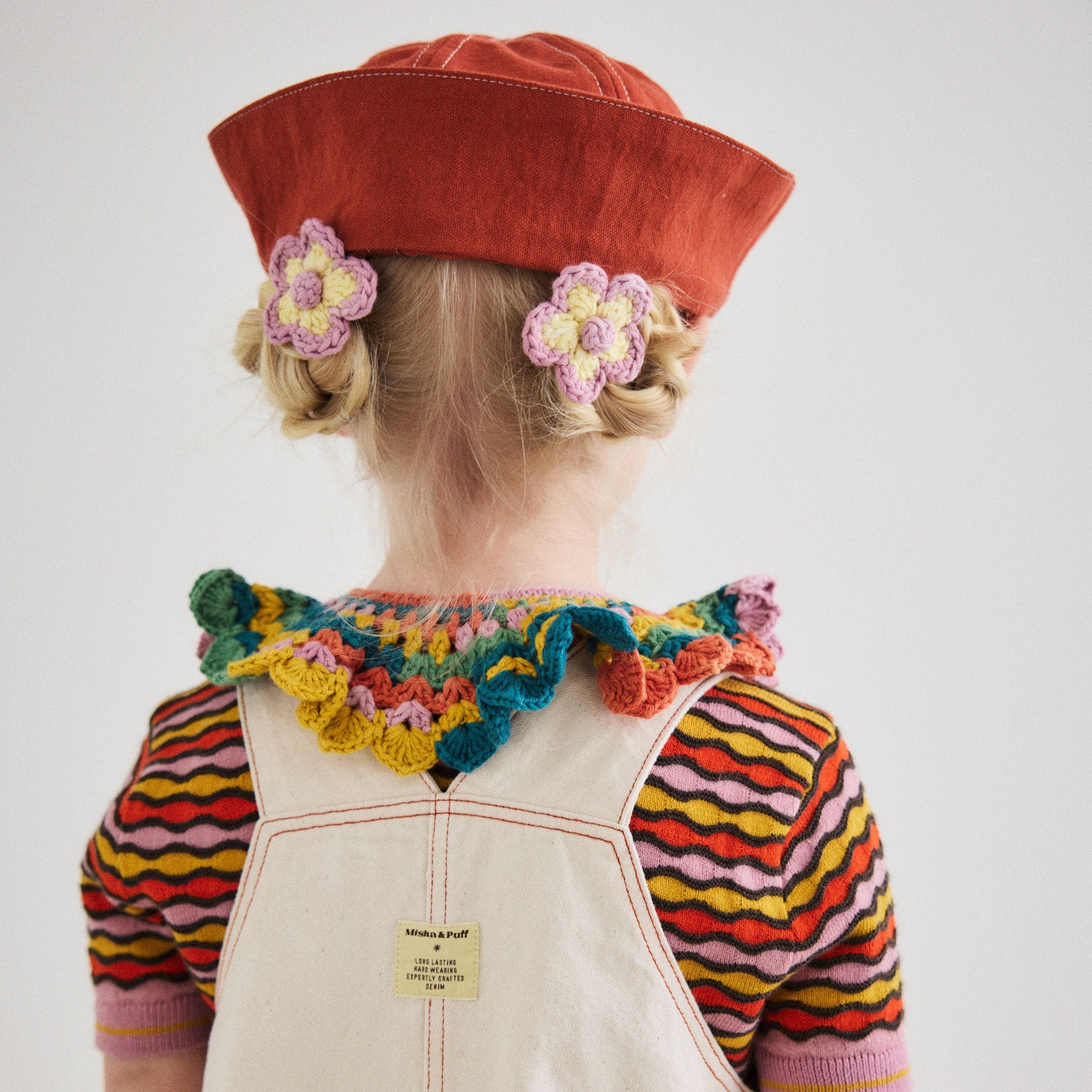 <Misha&Puff> Sunfish Sailor Hat - Claystone（2-8Y）