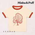 Gallery viewerに画像を読み込む, <Misha&Puff> Esplanade Ringer Tee（2-8Y）
