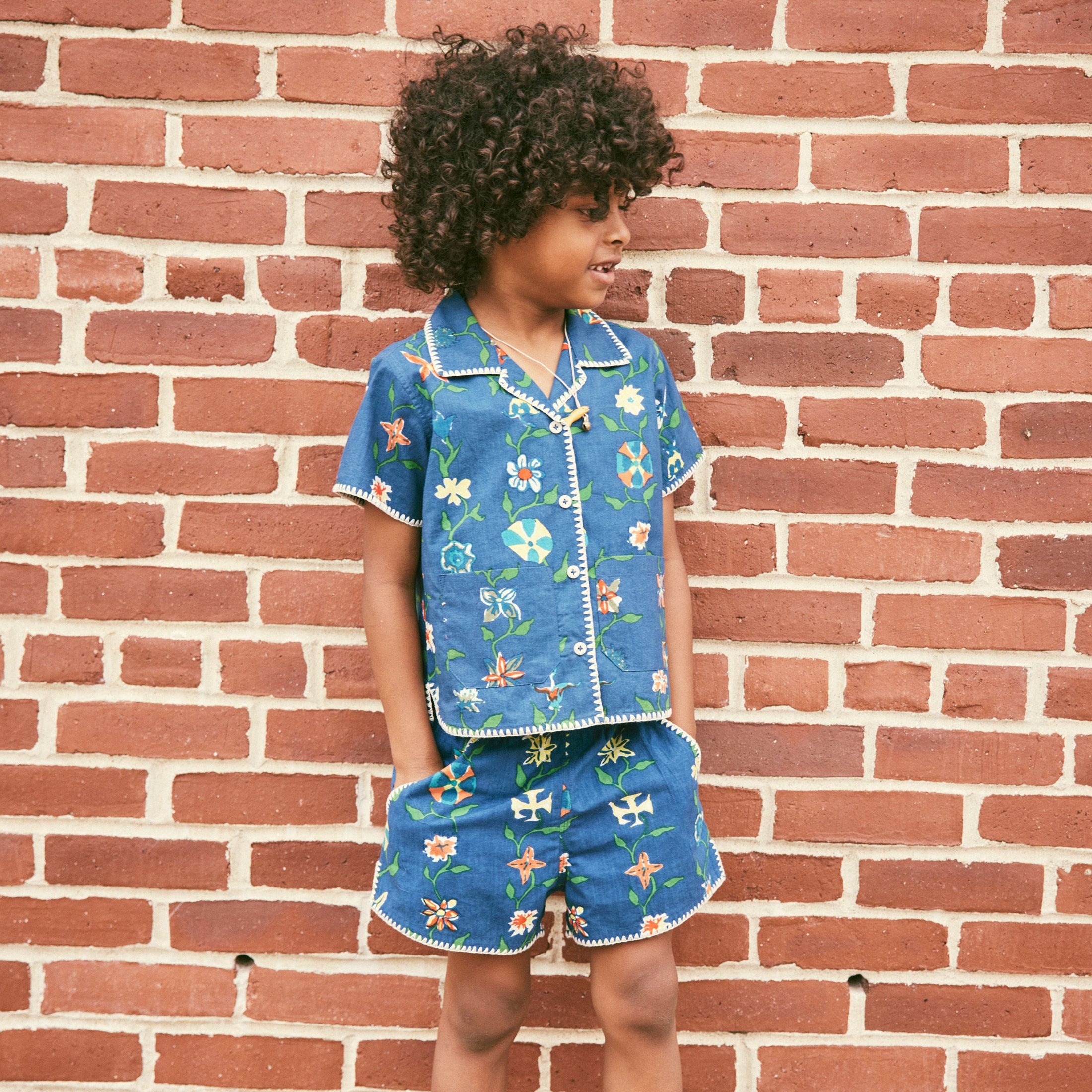 <Misha&Puff> Traveler Short - Celestial Botanica（2-8Y）