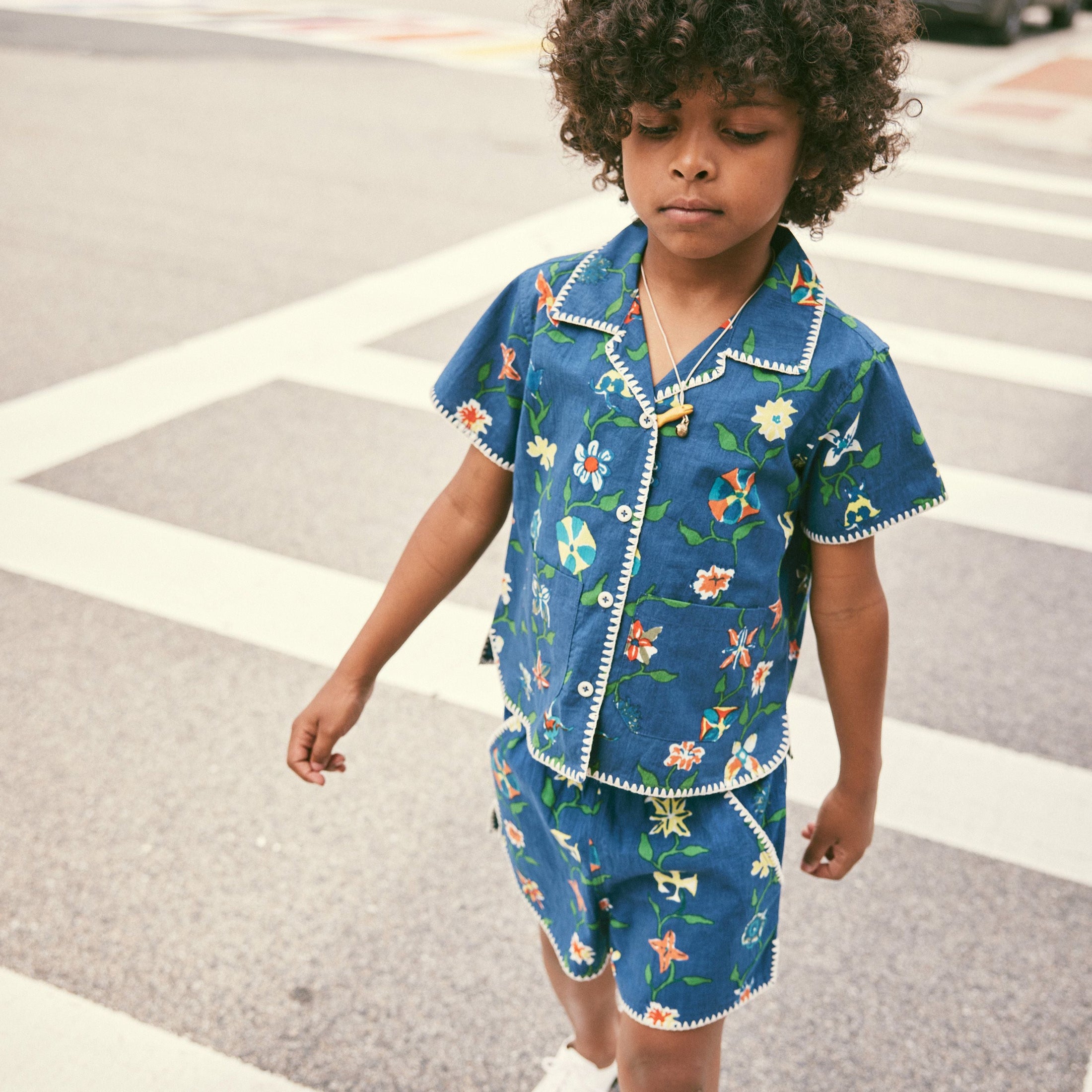 <Misha&Puff> Traveler Short - Celestial Botanica（2-8Y）