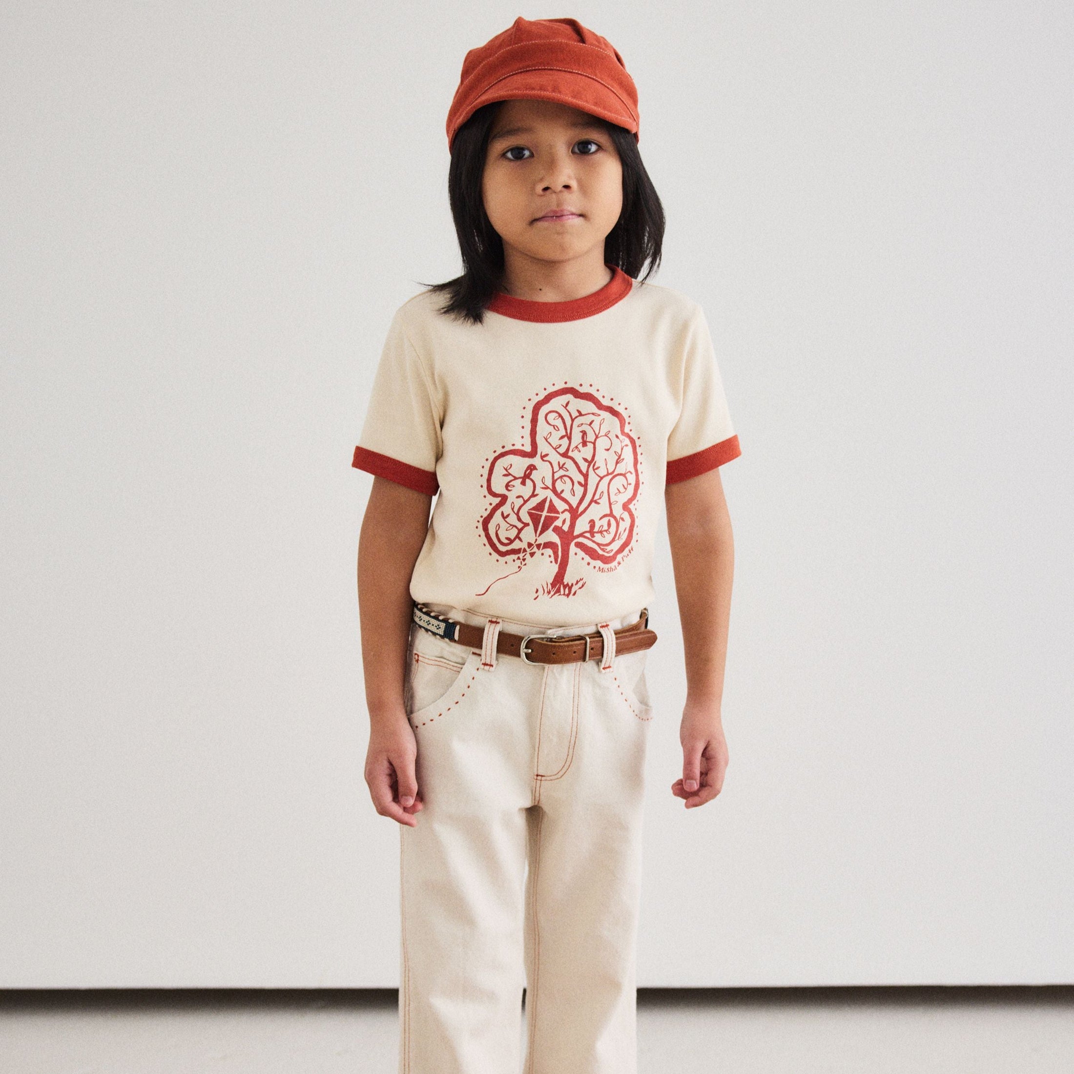 <Misha&Puff> Esplanade Ringer Tee（2-8Y）