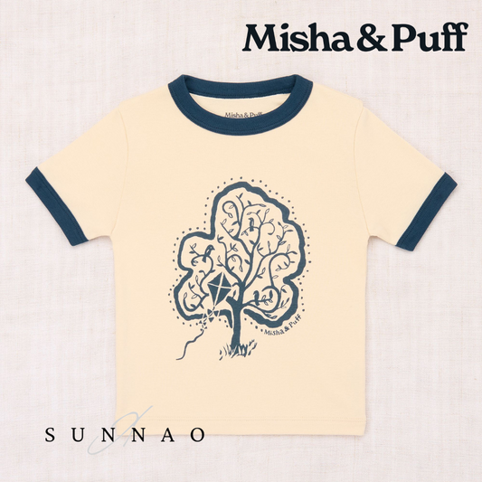 <Misha&Puff> Esplanade Ringer Tee（2-8Y）