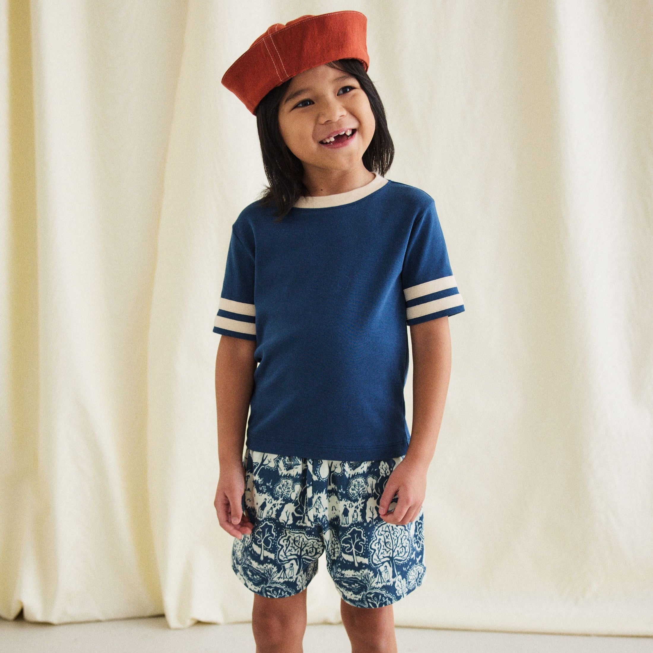 <Misha&Puff>Cabana Short - Celestial Esplanade（2-8Y）