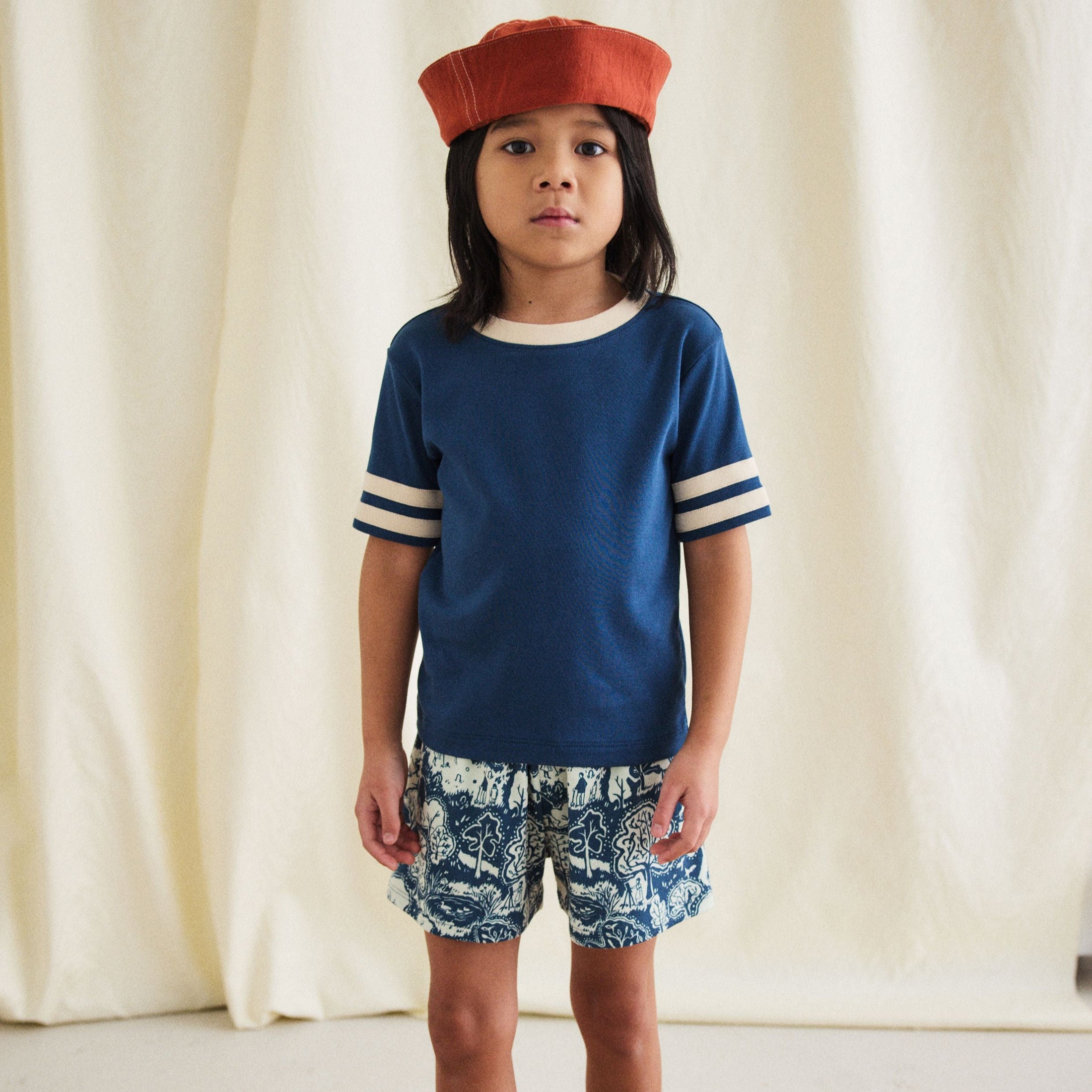 <Misha&Puff>Cabana Short - Celestial Esplanade（2-8Y）