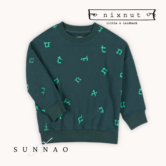 <Nixnut> Stamp Sweater - Moss