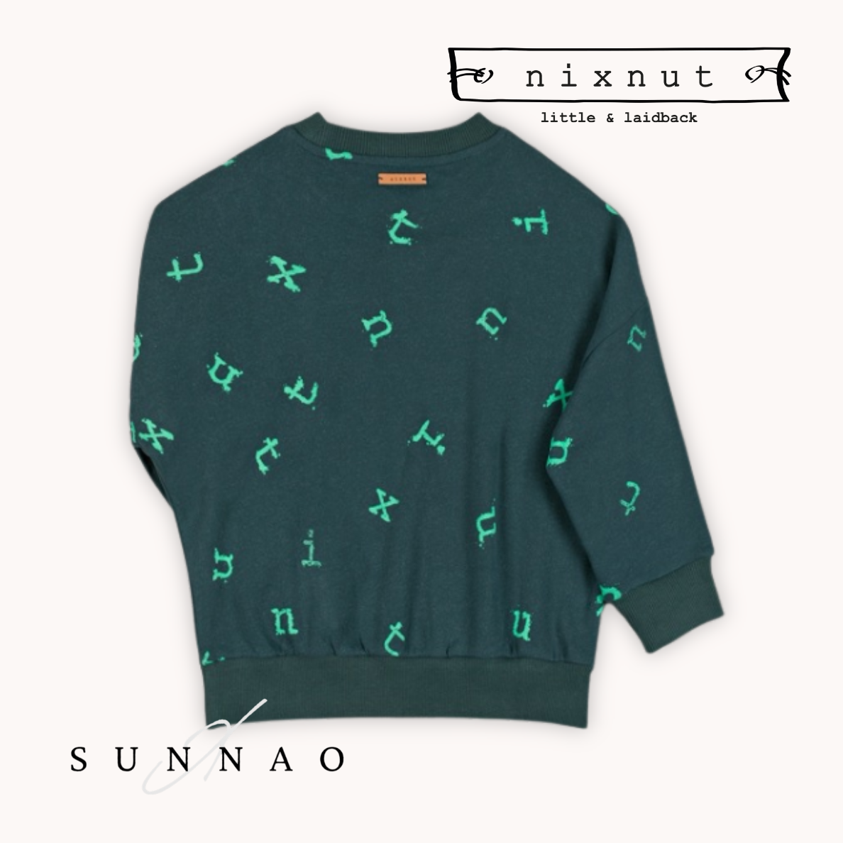 <Nixnut> Stamp Sweater - Moss