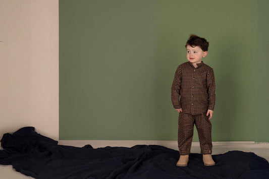 <Nixnut> Stic Pants - Navy Checkered