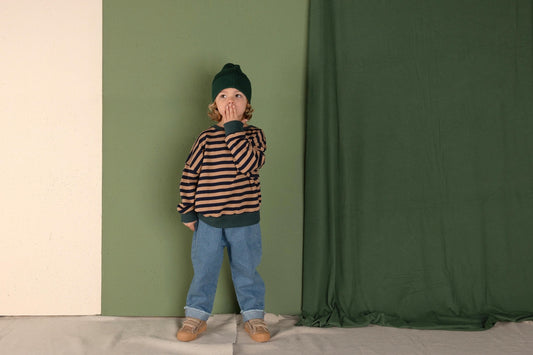 <Nixnut> Rel Sweater - Navy Stripe