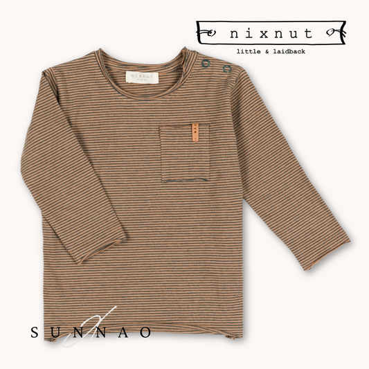 <Nixnut> Longsleeve - Moss Stripe　