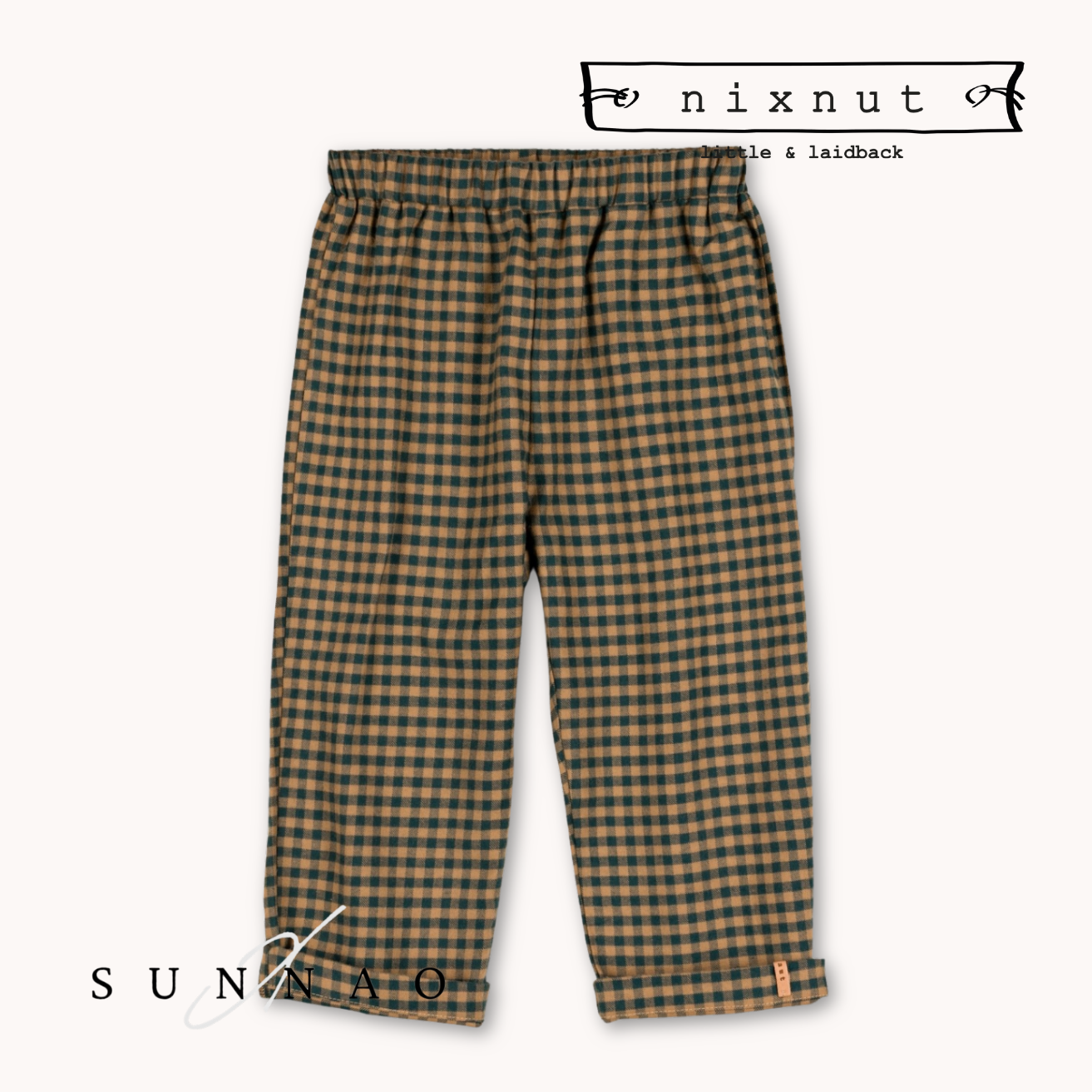 <Nixnut> Stic Pants - Moss Checkered