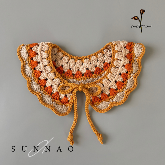 <SUNNAO SQUARE> oiro - Cotton coller POPPY - HONEY
