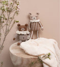 Gallery viewerに画像を読み込む, <Main Sauvage>Teddy knit toy - Oat pyjamas
