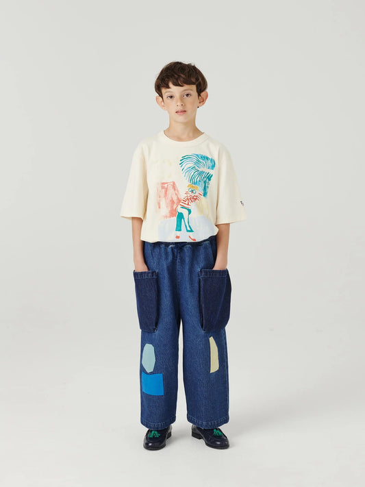 <TRUE ARTIST>Collage Denim Trousers（4-5Y）