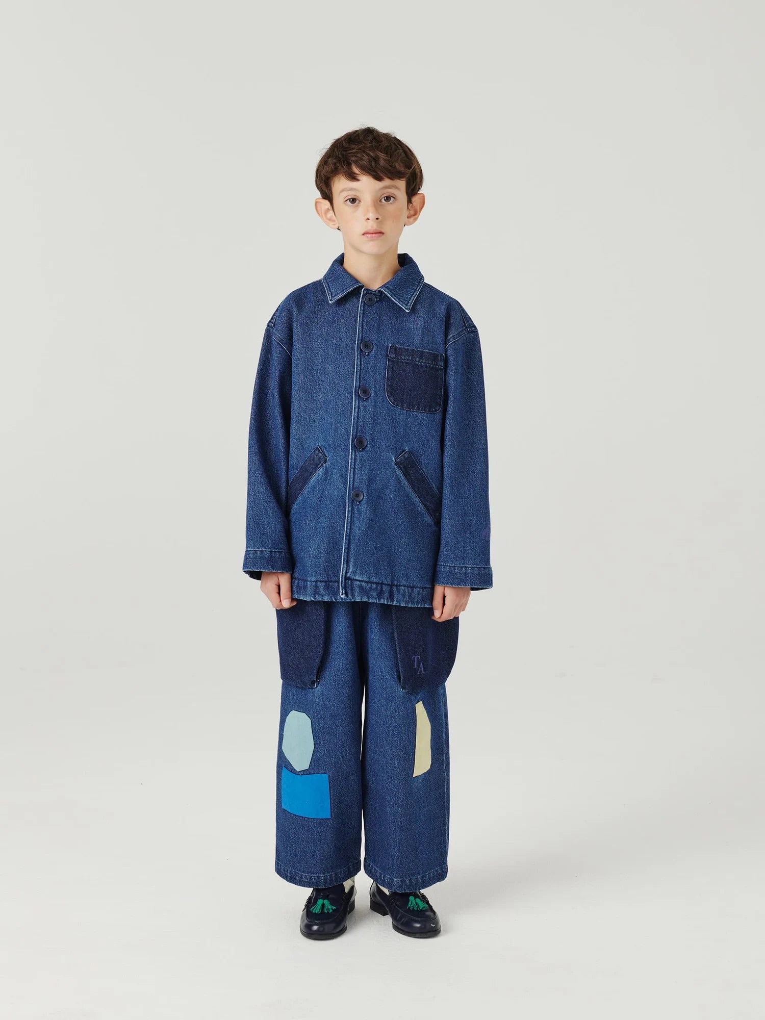 <TRUE ARTIST>Collage Denim Trousers（4-5Y）