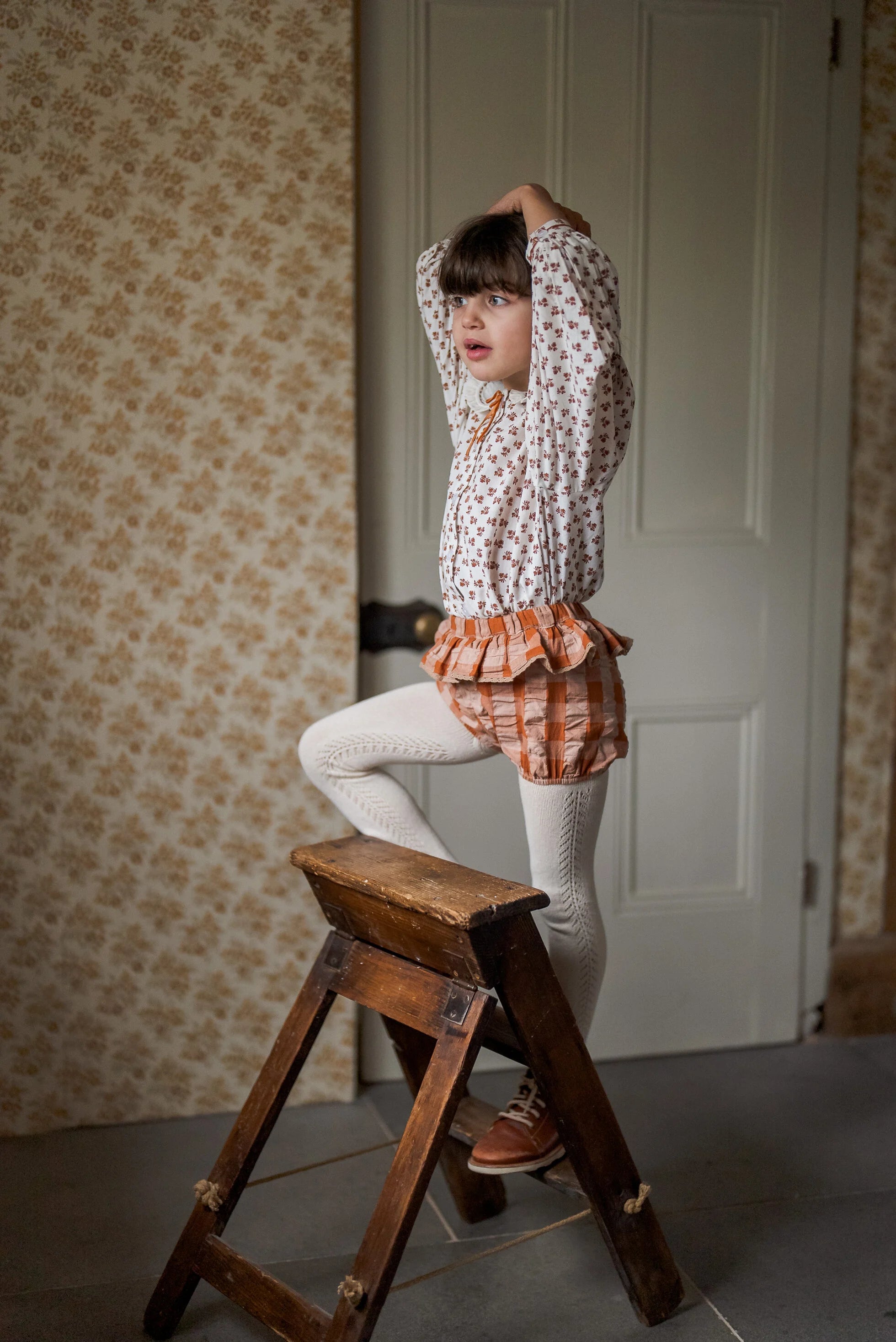 <Little Cotton Clothes>Poppy Frilly Bloomers（6M-3Y）