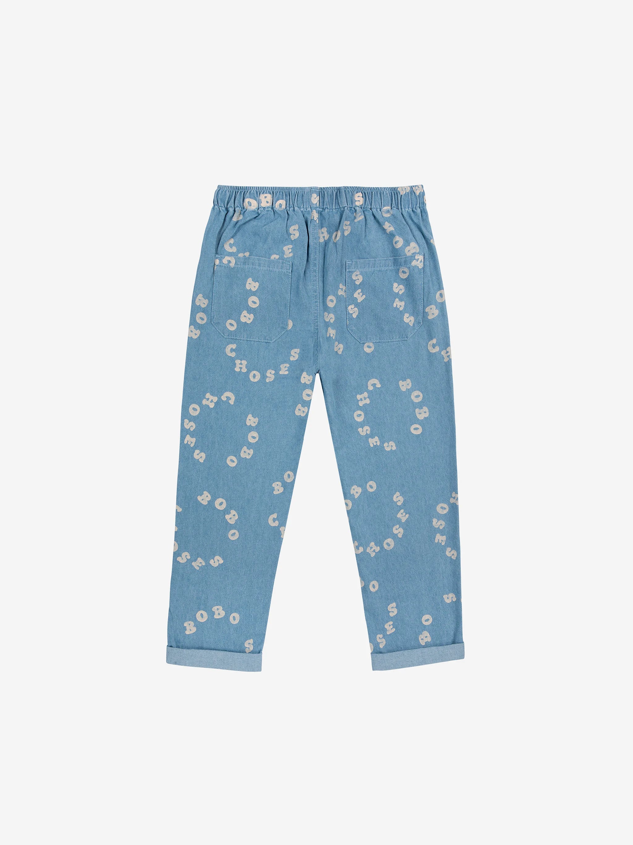 <BOBO CHOSES>Bobo Choses Circle all over denim pants（2-7Y）