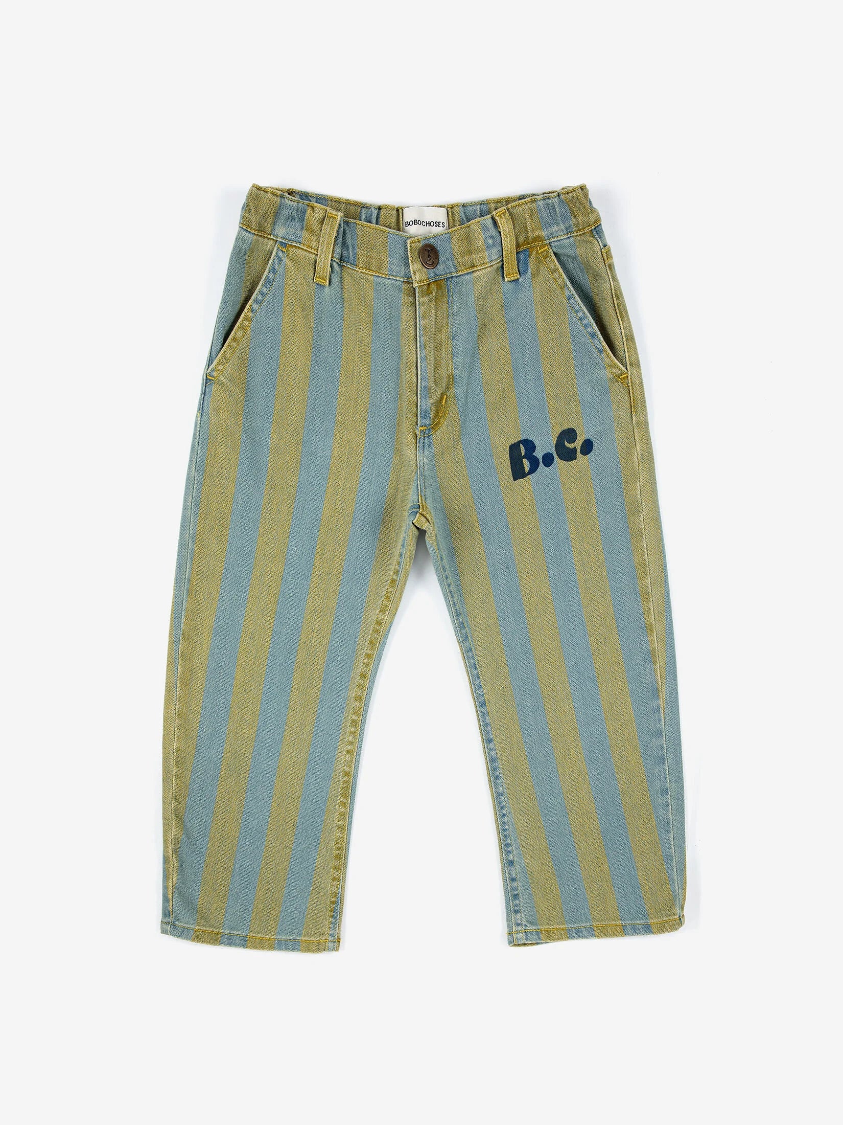 <BOBO CHOSES>Vertical Stripes denim pants（2-5Y）